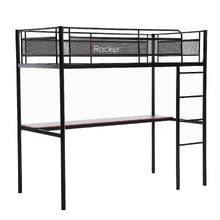 HQ High-Sleeper Loft Bed with Gaming Desk